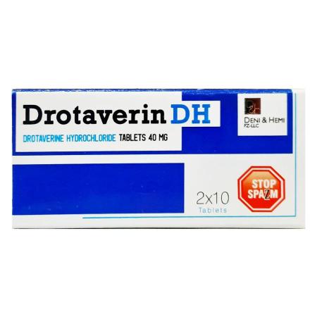 Дротаверин DH 40мг №20 таблетки п/о